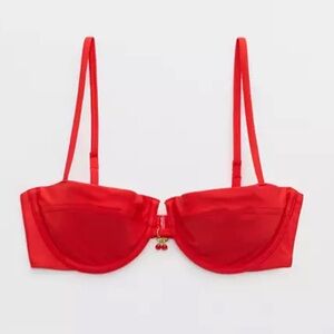 Aerie The Sunnysideup Bikini Top Size 32DDD NWT